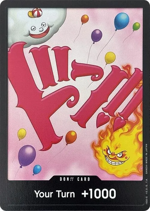 DON!! Card (Big Mom) — Premium Booster -The Best- — One Piece Card Game