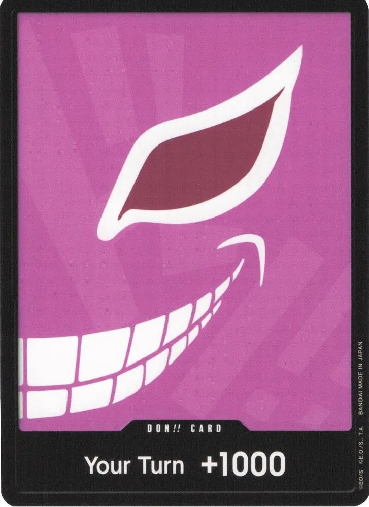 DON!! Card (Donquixote Doflamingo) — Premium Booster -The Best- — One Piece Card Game