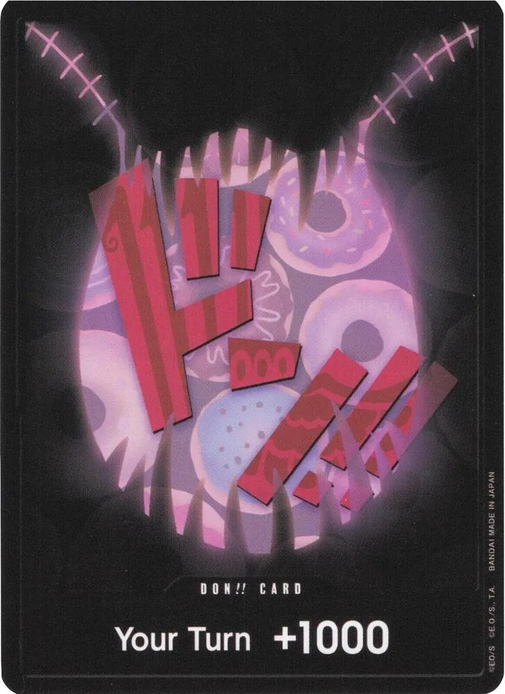 DON!! Card (Katakuri) — Premium Booster -The Best- — One Piece Card Game