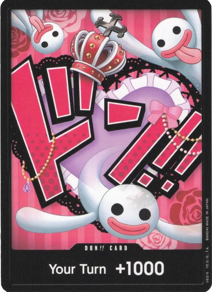 DON!! Card (Perona) — Premium Booster -The Best- — One Piece Card Game