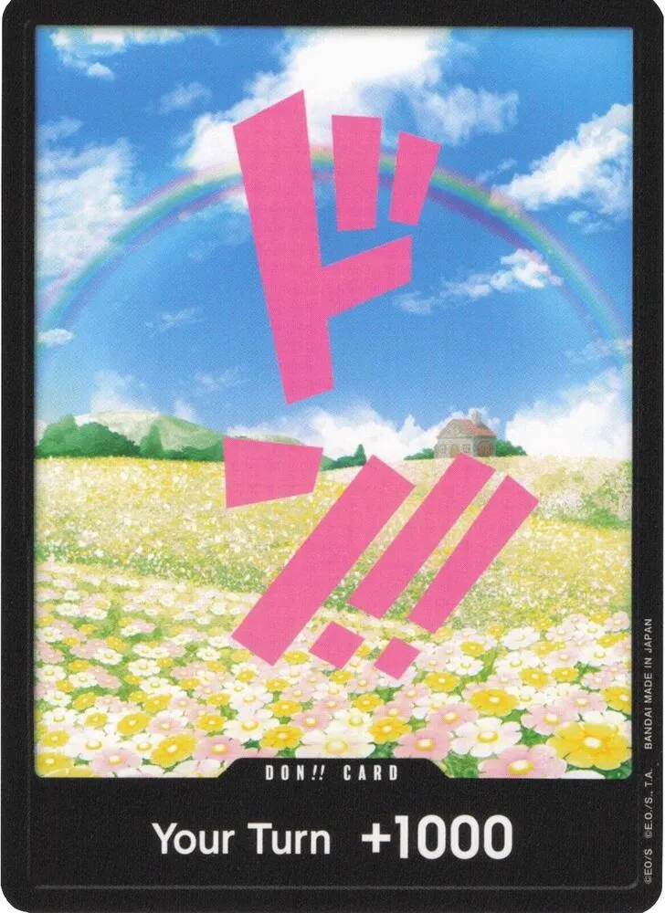 DON!! Card (Rebecca) — Premium Booster -The Best- — One Piece Card Game