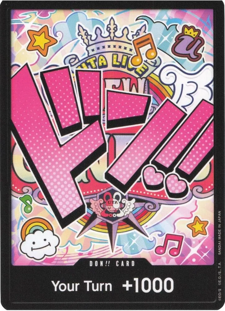 DON!! Card (Uta) — Premium Booster -The Best- — One Piece Card Game