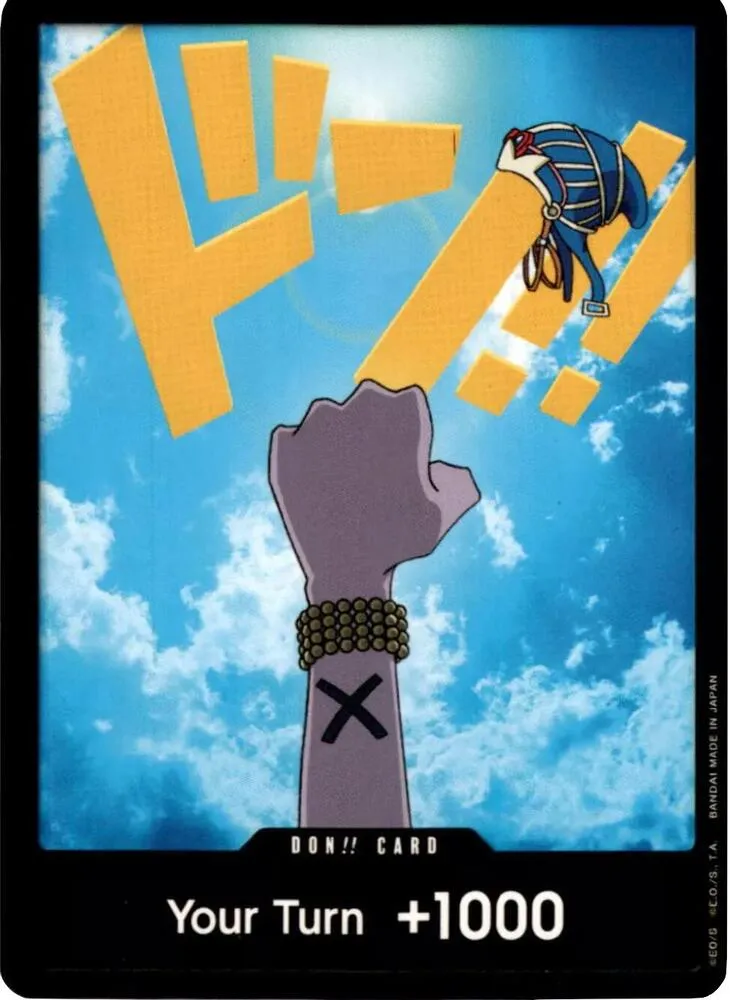 DON!! Card (Vivi) — Premium Booster -The Best- — One Piece Card Game