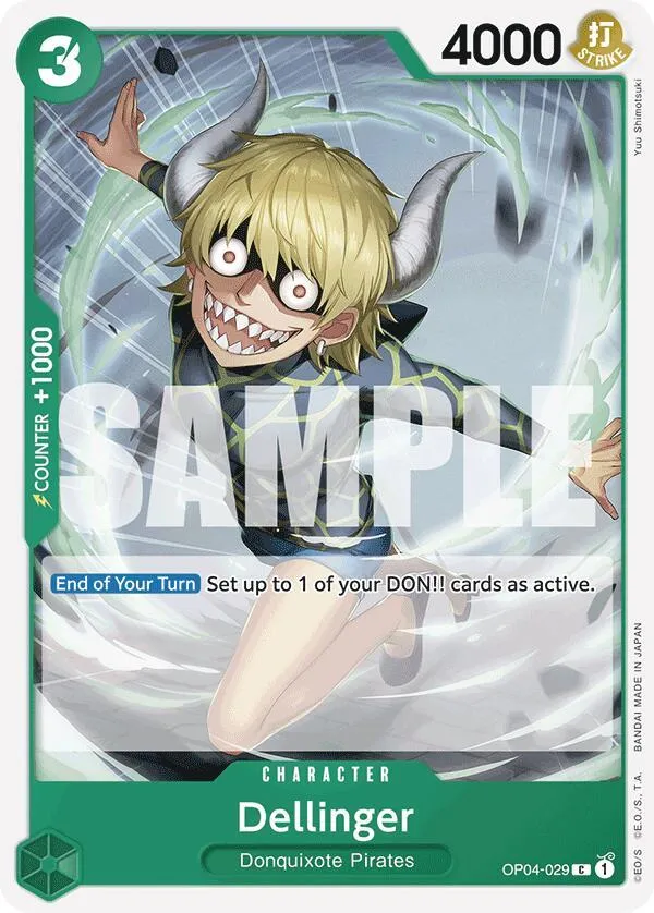Dellinger (Reprint) — Premium Booster -The Best- — One Piece Card Game