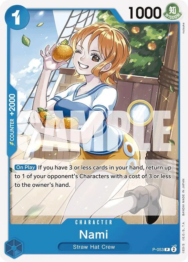 Nami (P-053) (Reprint) — Premium Booster -The Best- — One Piece Card Game
