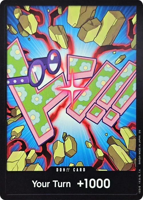 DON!! Card (Koby) — Premium Booster -The Best- Vol. 2 — One Piece Card Game