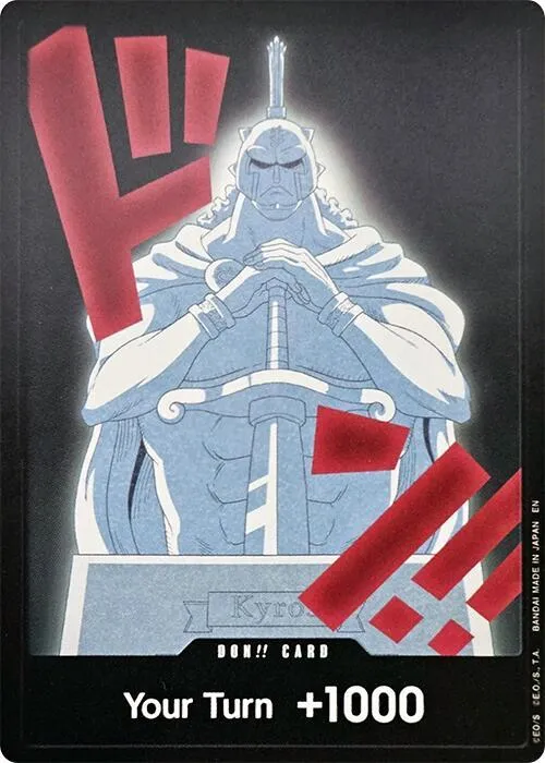 DON!! Card (Kyros) — Premium Booster -The Best- Vol. 2 — One Piece Card Game