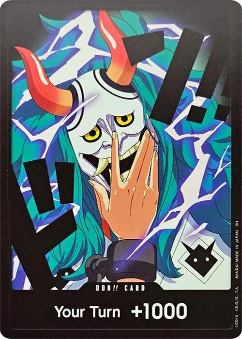 DON!! Card (Yamato) — Premium Booster -The Best- Vol. 2 — One Piece Card Game