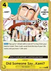 Product image for Did Someone Say...Kami? (Reprint)