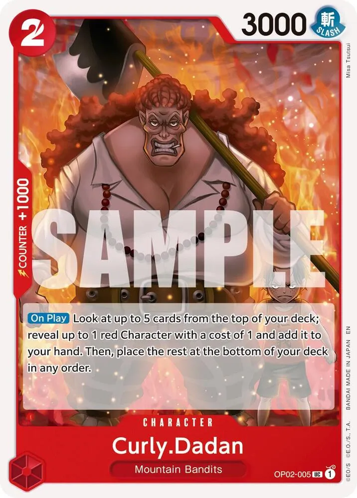 Curly.Dadan (Reprint) — Premium Booster -The Best- Vol. 2 — One Piece Card Game