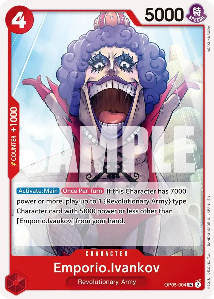 Emporio.Ivankov (Reprint) — Premium Booster -The Best- Vol. 2 — One Piece Card Game