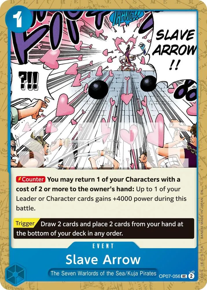 Slave Arrow (Reprint) — Premium Booster -The Best- Vol. 2 — One Piece Card Game