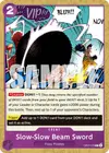 Product image for Slow-Slow Beam Sword (Reprint)