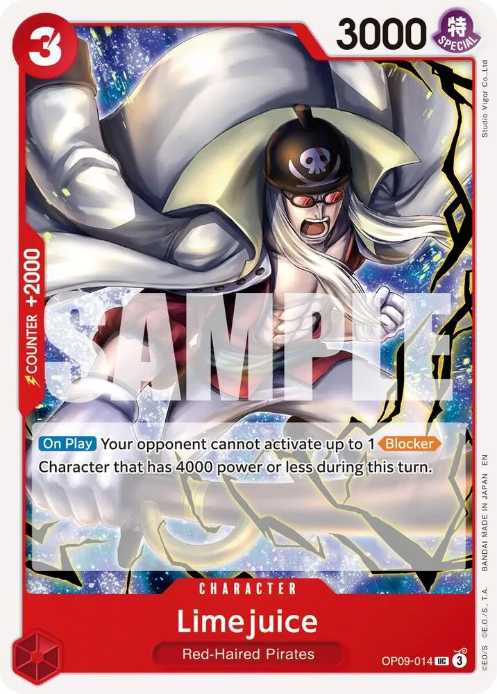 Limejuice (Reprint) — Premium Booster -The Best- Vol. 2 — One Piece Card Game