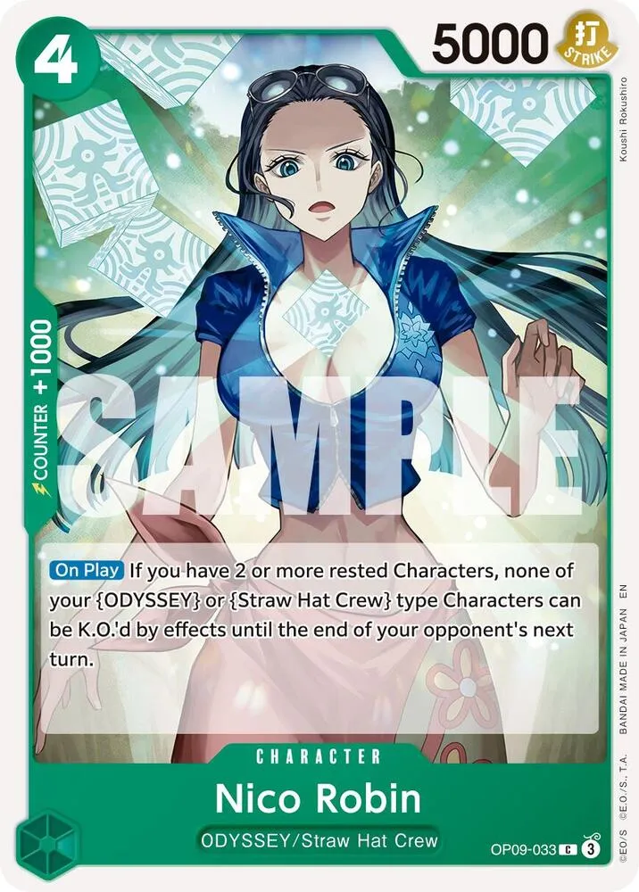 Nico Robin - OP09-033 (Reprint) — Premium Booster -The Best- Vol. 2 — One Piece Card Game