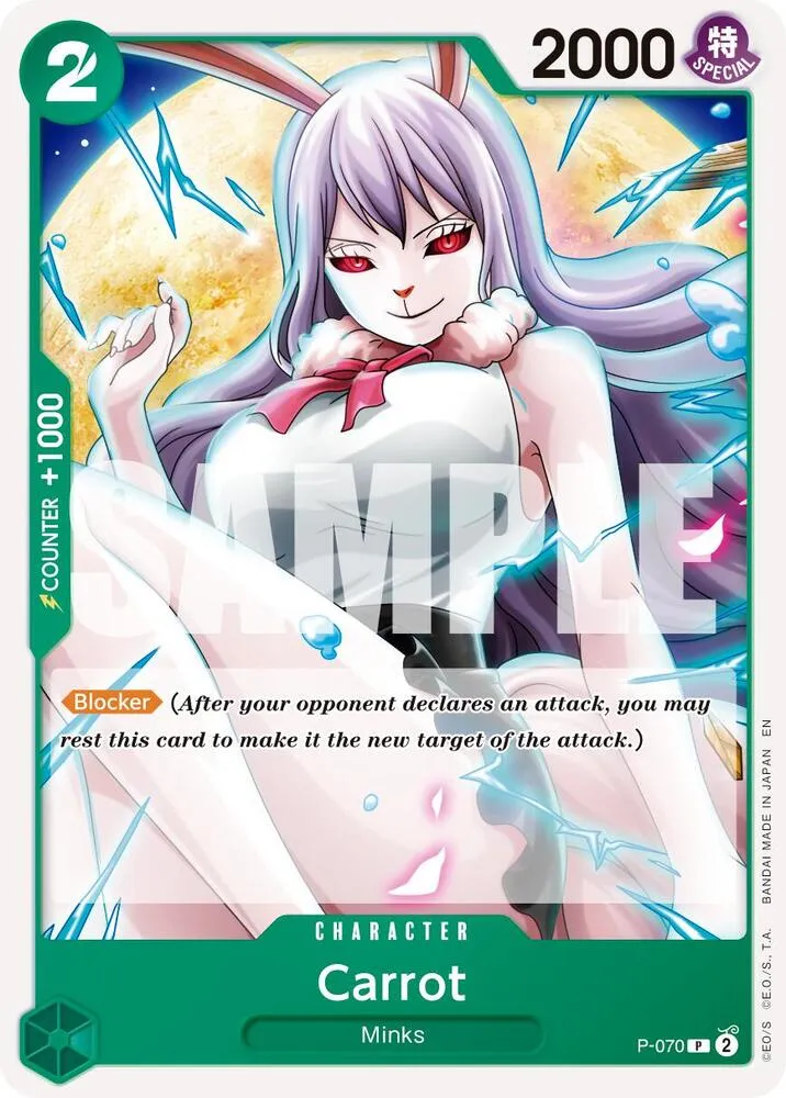 Carrot - P-070 (Reprint) — Premium Booster -The Best- Vol. 2 — One Piece Card Game