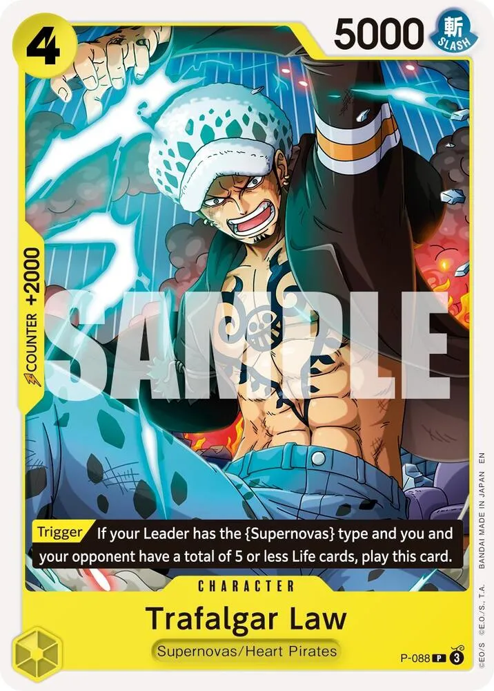 Trafalgar Law - P-088 (Reprint) — Premium Booster -The Best- Vol. 2 — One Piece Card Game