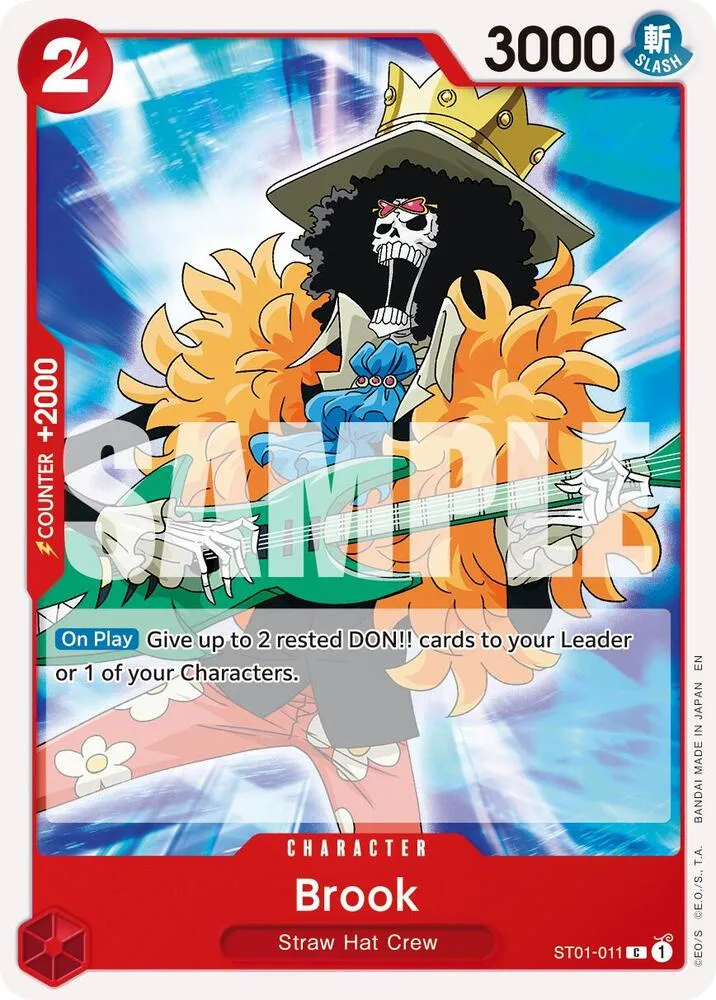 Brook - ST01-011 (Reprint) — Premium Booster -The Best- Vol. 2 — One Piece Card Game