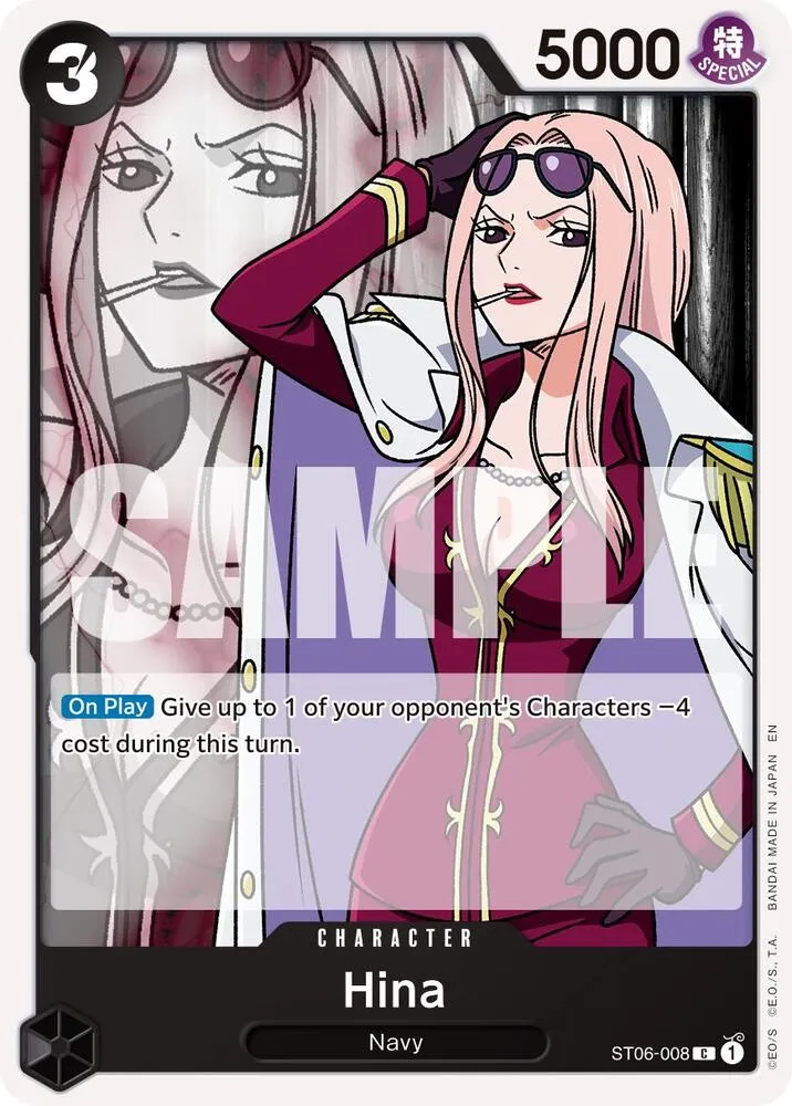 Hina (Reprint) — Premium Booster -The Best- Vol. 2 — One Piece Card Game