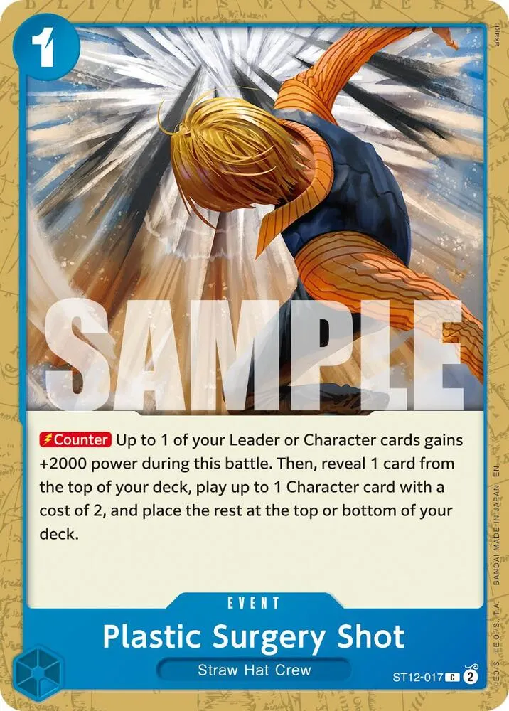 Plastic Surgery Shot - ST12-017 (Reprint) — Premium Booster -The Best- Vol. 2 — One Piece Card Game