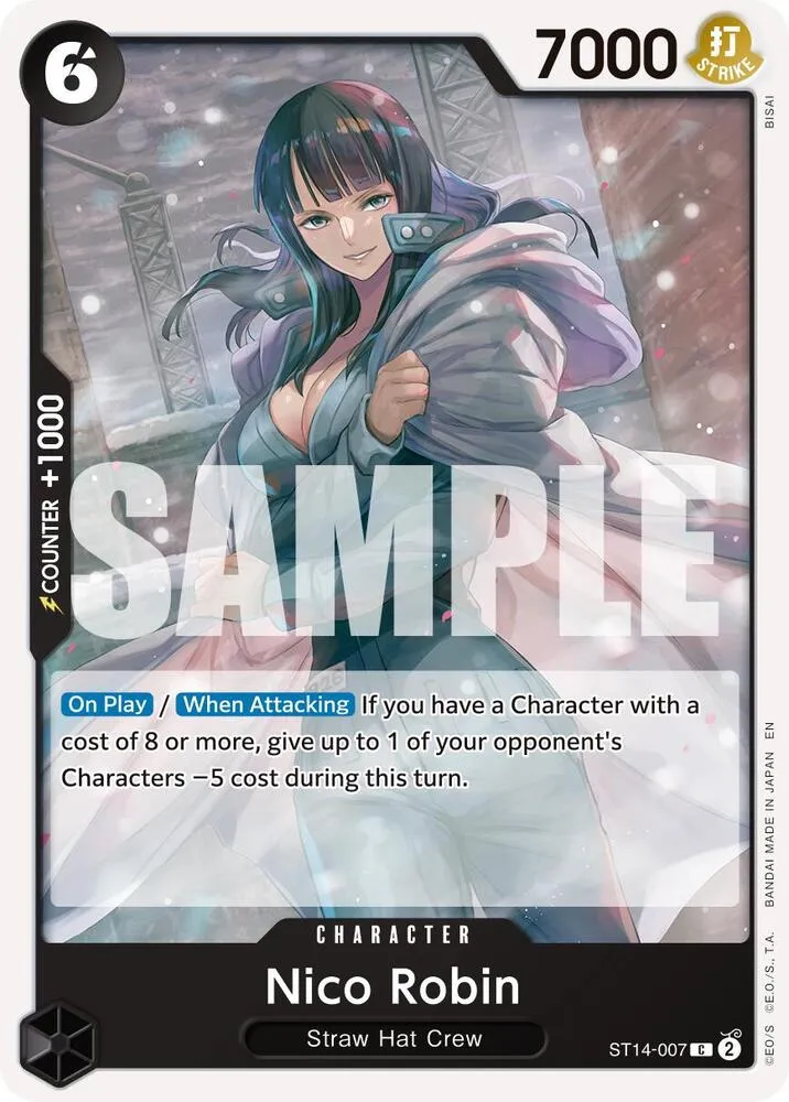 Nico Robin - ST14-007 (Reprint) — Premium Booster -The Best- Vol. 2 — One Piece Card Game
