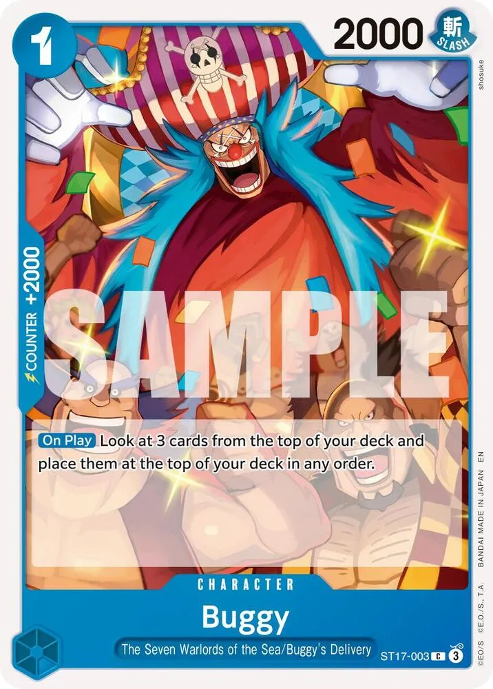 Buggy - ST17-003 (Reprint) — Premium Booster -The Best- Vol. 2 — One Piece Card Game