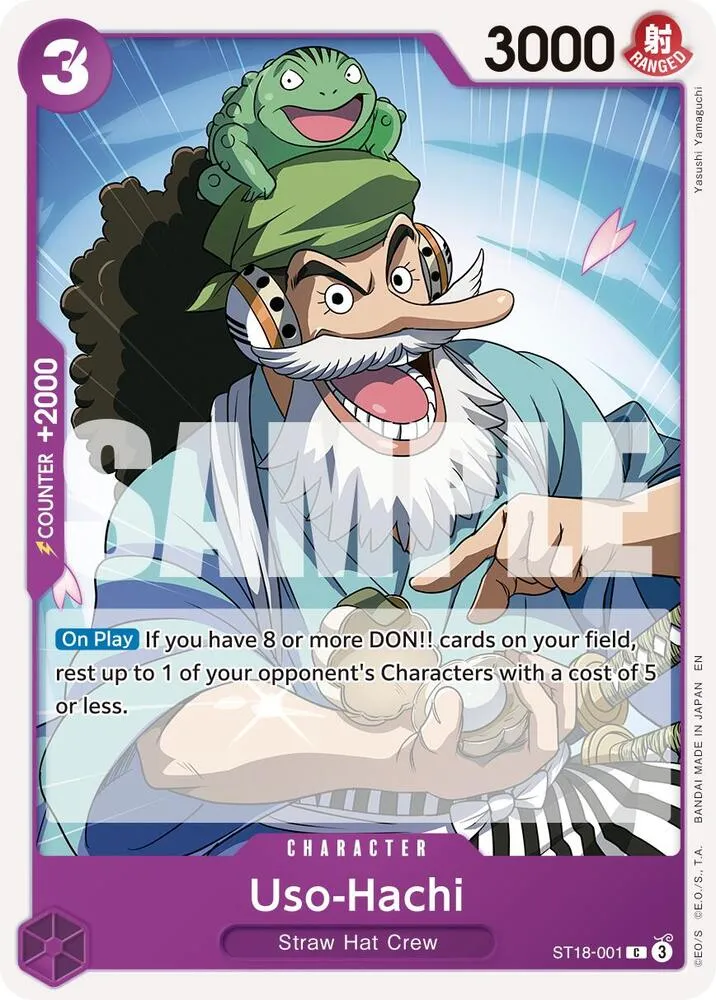 Uso-Hachi (Reprint) — Premium Booster -The Best- Vol. 2 — One Piece Card Game