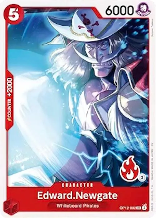 Edward.Newgate (OP12-002) (Ace Deck) — Set Sail Deck Set — One Piece Card Game