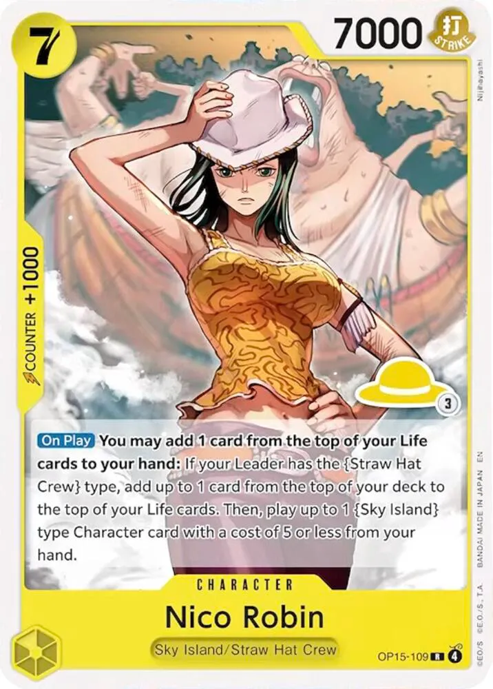 Nico Robin (Luffy Deck) — Set Sail Deck Set — One Piece Card Game