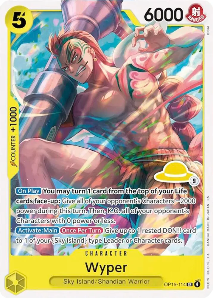 Wyper (Luffy Deck) — Set Sail Deck Set — One Piece Card Game