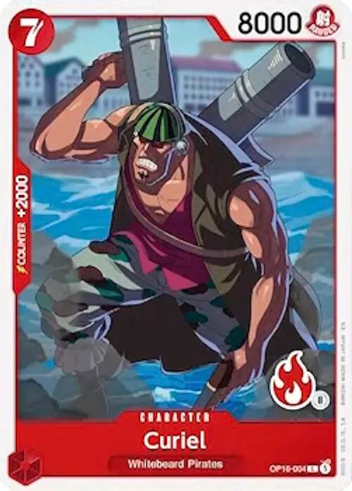 Curiel (Ace Deck) — Set Sail Deck Set — One Piece Card Game