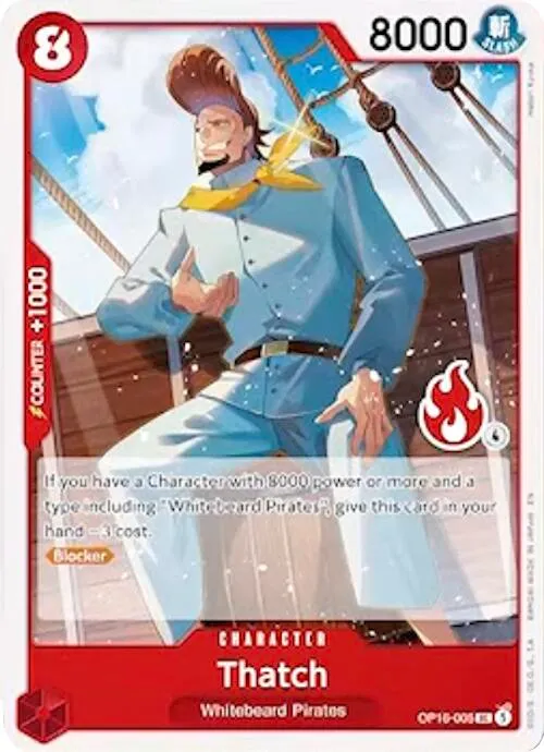 Thatch (Ace Deck) — Set Sail Deck Set — One Piece Card Game