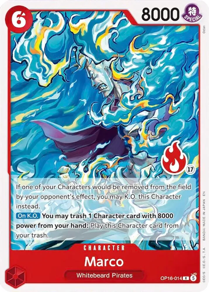 Marco (Ace Deck) — Set Sail Deck Set — One Piece Card Game