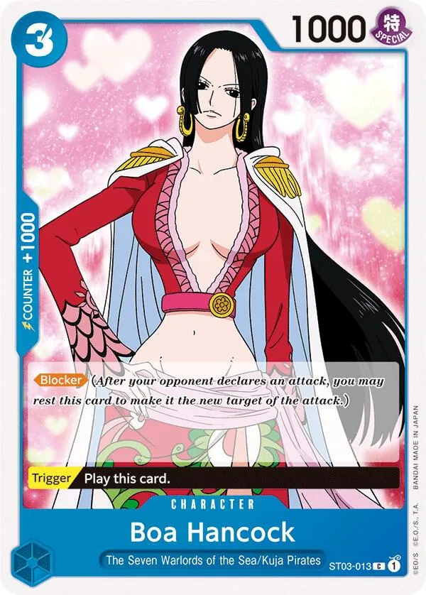 Boa Hancock — ST-03: Starter Deck 3 The Seven Warlords of The Sea — One Piece Card Game