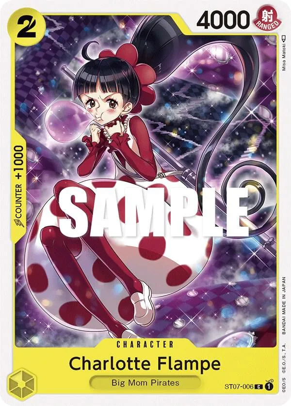 Charlotte Flampe — ST-07: Starter Deck 7 Big Mom Pirates — One Piece Card Game