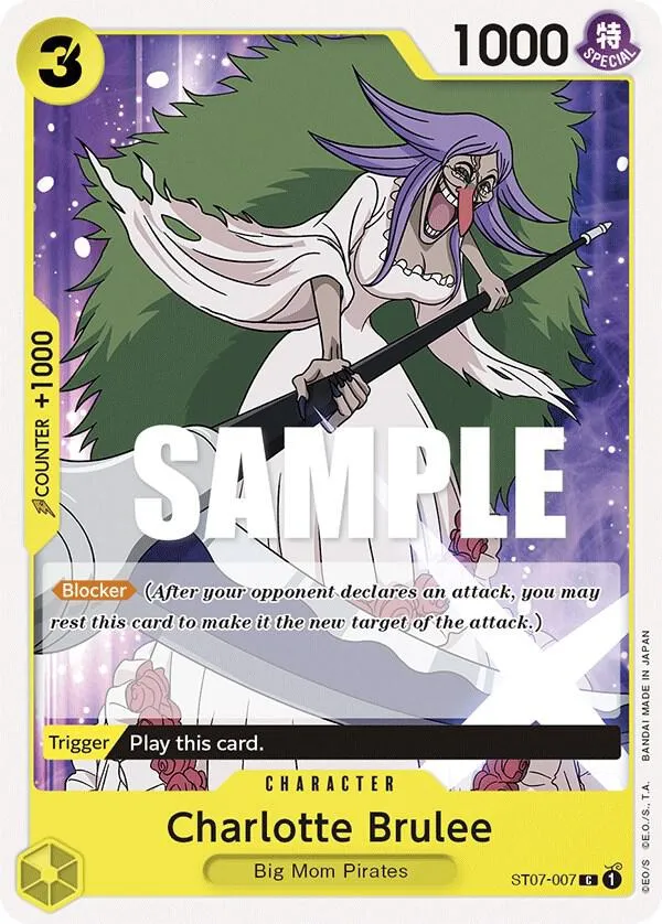 Charlotte Brulee — ST-07: Starter Deck 7 Big Mom Pirates — One Piece Card Game