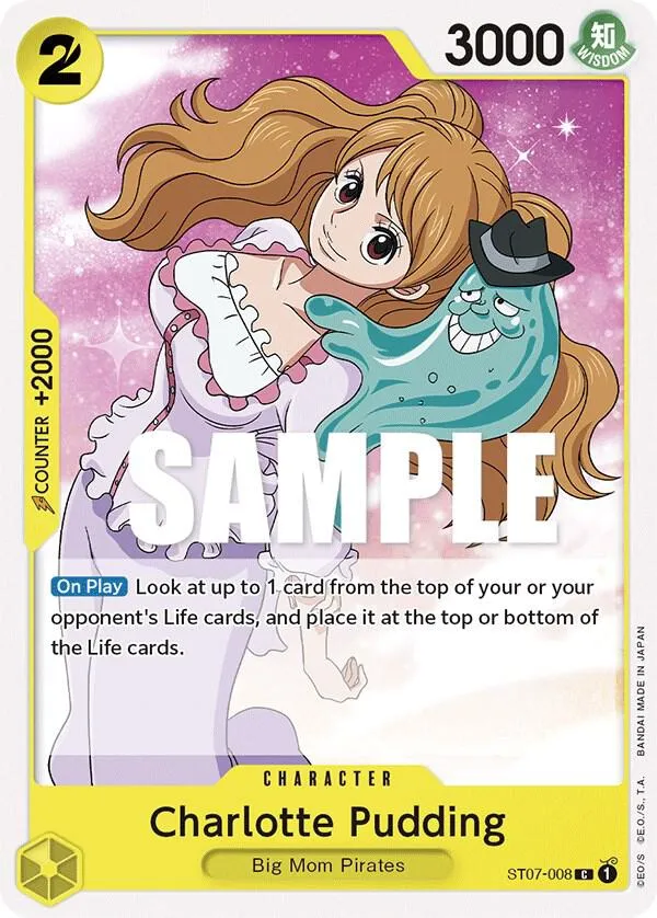 Charlotte Pudding — ST-07: Starter Deck 7 Big Mom Pirates — One Piece Card Game