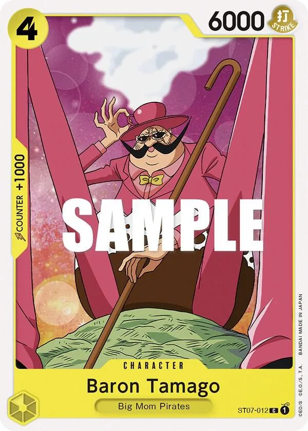 Baron Tamago — ST-07: Starter Deck 7 Big Mom Pirates — One Piece Card Game