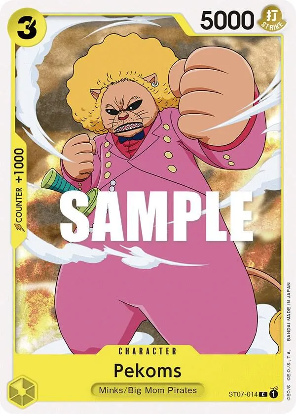 Pekoms — ST-07: Starter Deck 7 Big Mom Pirates — One Piece Card Game