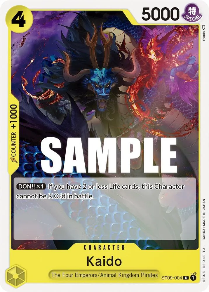 Kaido — ST-09: Starter Deck 9 Yamato — One Piece Card Game