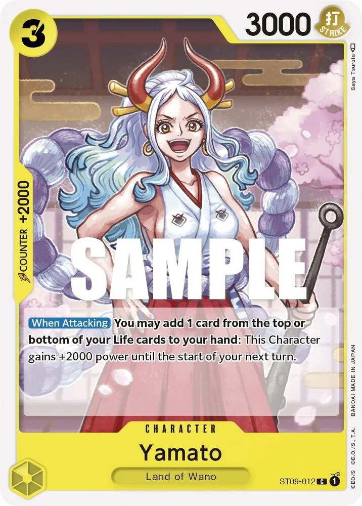 Yamato (012) — ST-09: Starter Deck 9 Yamato — One Piece Card Game