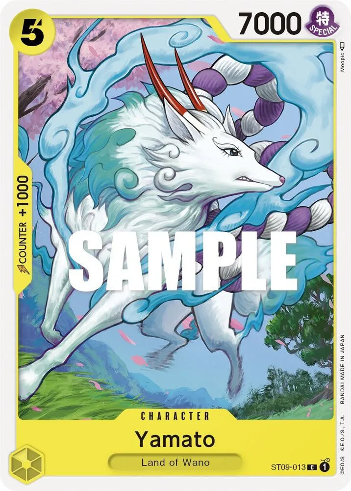Yamato (013) from ST-09: Starter Deck 9 Yamato - One Piece Card Game