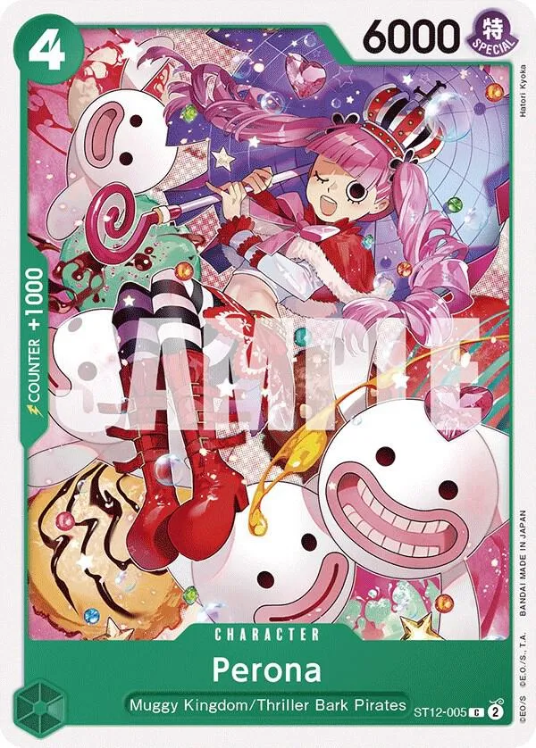 Perona — ST-12: Starter Deck 12 Zoro and Sanji — One Piece Card Game
