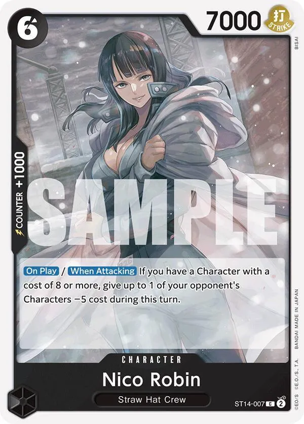 Nico Robin — ST-14: Starter Deck 14 3D2Y — One Piece Card Game