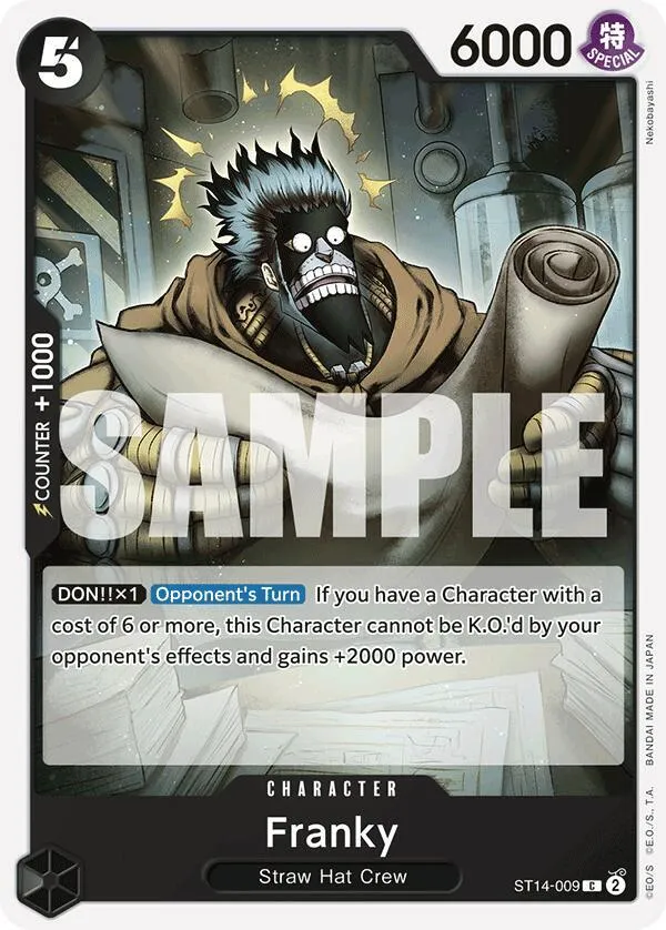 Franky — ST-14: Starter Deck 14 3D2Y — One Piece Card Game