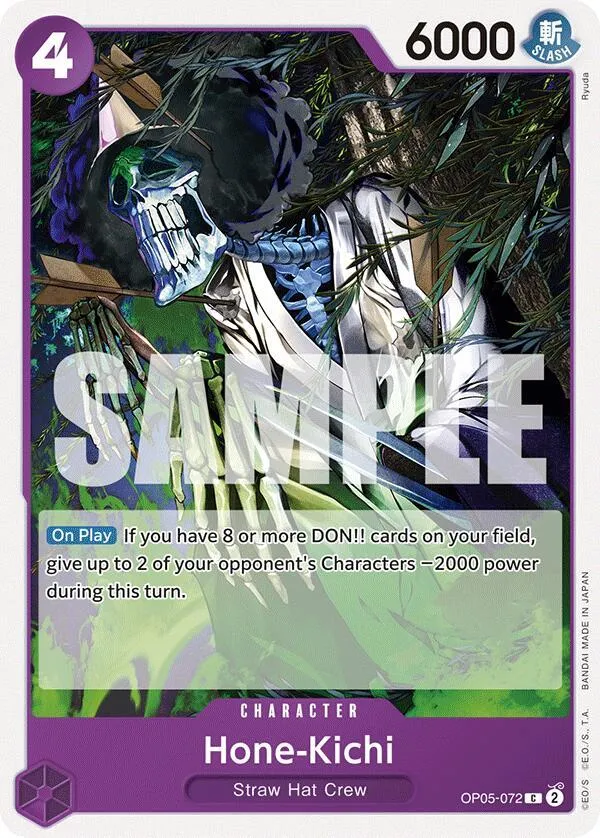 Hone-Kichi — ST-18: Starter Deck 18 PURPLE Monkey.D.Luffy — One Piece Card Game