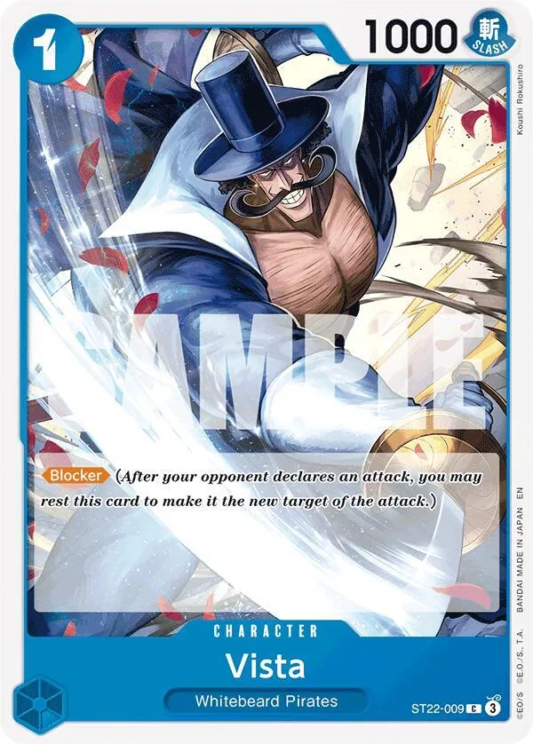 Vista — Starter Deck 22: Ace & Newgate — One Piece Card Game