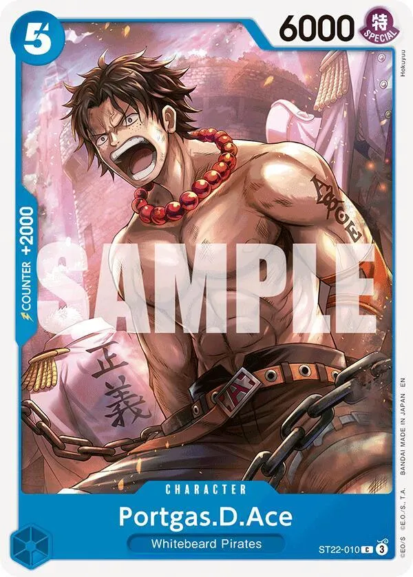 Portgas.D.Ace — Starter Deck 22: Ace & Newgate — One Piece Card Game