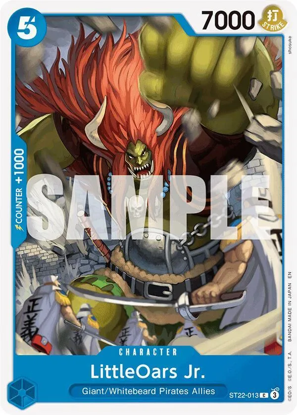 LittleOars Jr. — Starter Deck 22: Ace & Newgate — One Piece Card Game