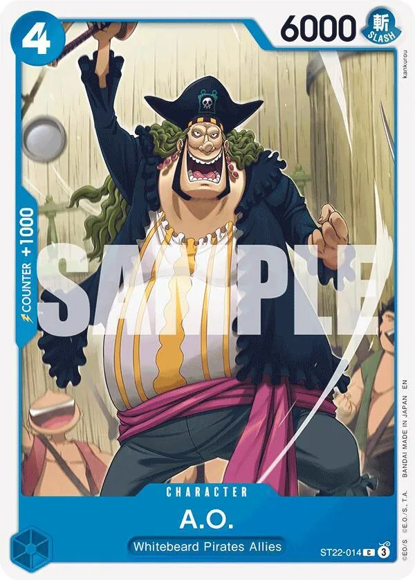 A.O. — Starter Deck 22: Ace & Newgate — One Piece Card Game